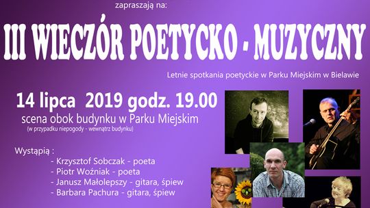 III WIECZÓR POETYCKO - MUZYCZNY