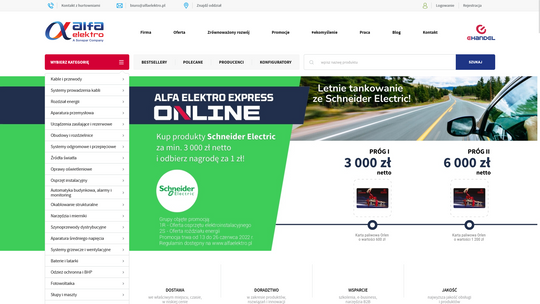 Internetowa hurtownia artykułów elektrycznych - najwyższa jakość i atrakcyjne ceny