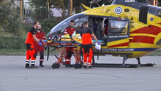 Interwencja Lotniczego Pogotowia Ratunkowego w Dzierżoniowie