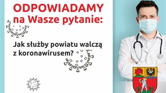 JAK SŁUŻBY POWIATU DZIERŻONIOWSKIEGO WALCZĄ Z KORONAWIRUSEM?