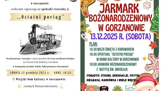 „Jarmark Bożonarodzeniowy w Gorzanowie: magia świąt i historia w tle”