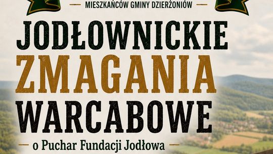 "Jodłownickie Zmagania Warcabowe - o Puchar Fundacji Jodłowa"