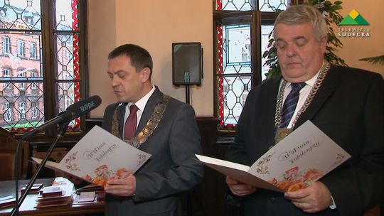 JUBILEUSZ ZŁOTYCH I DIAMENTOWYCH GODÓW W  NOWEJ RUDZIE