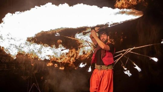 Jubileuszowy X Dolnośląski Festiwal Ognia w Starej Kopalni
