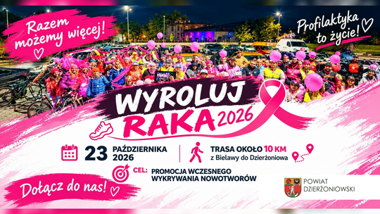 Już w piątek „Wyroluj Raka” – dołącz do różowej drużyny i pokaż, że razem możemy więcej