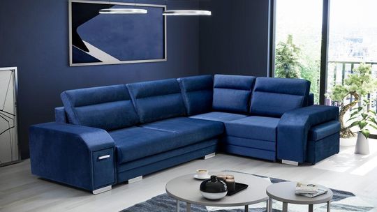 Kanapa narożna do salonu - dlaczego nie?