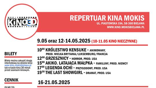 Kino MOKiS w Bielawie zaprasza na seanse