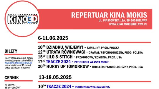 Kino MOKiS w Bielawie zaprasza na seanse