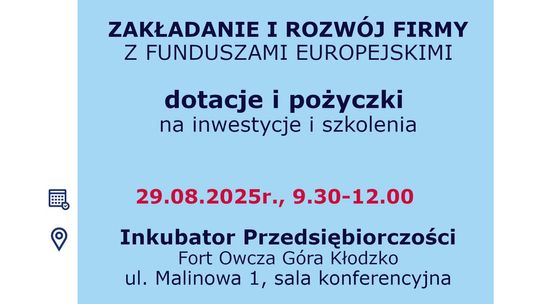 Kłodzko: Konsultacje dla przedsiębiorców