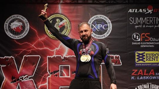 Kolejne sukcesy podinspektora Krzysztofa Barana na Mistrzostwach Europy-złote medale i rekordy na arenie międzynarodowej