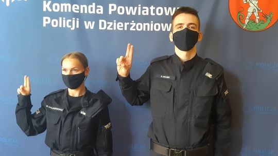 KOLEJNI FUNKCJONARIUSZE ZASILILI SZEREGI DZIERŻONIOWSKIEJ POLICJI