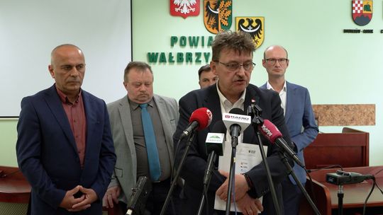 Konferencja ws. audytu w Starostwie Powiatowym w Wałbrzychu