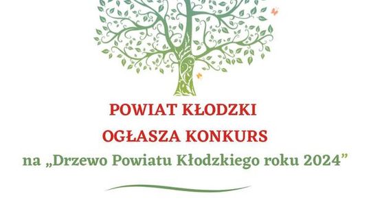 Konkurs Drzewo Powiatu Kłodzkiego 2024