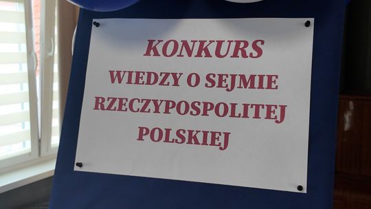 Konkurs Wiedzy o Sejmie RP w Bielawie