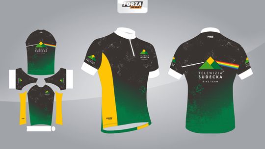 KOSZULKA ROWEROWA TVSUDECKA