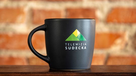 KUBEK Z LOGO TELEWIZJI SUDECKIEJ