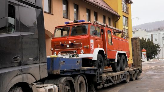 Lądek-Zdrój przekazał wóz strażacki ukraińskiej jednostce