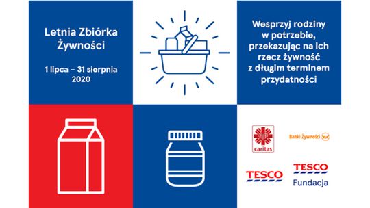 Letnia Zbiórka Żywności w dolnośląskich sklepach Tesco – każdy może wesprzeć potrzebujących