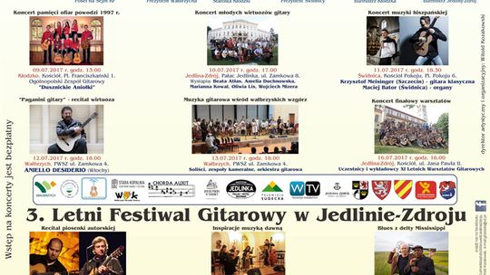 LETNIE WARSZTATY GITAROWE W JEDLINIE ZDROJU