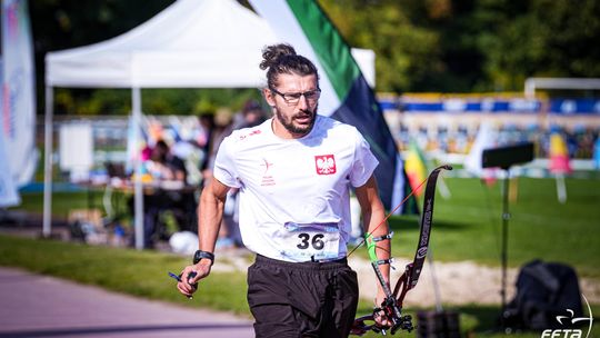 Łukasz Łuniewski piąty w Pucharze Europy Run Archery!