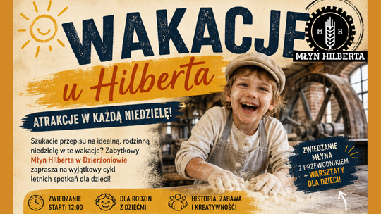 Mączna rewolucja w Dzierżoniowie! Ruszają „Wakacje u Hilberta” dla całych rodzin