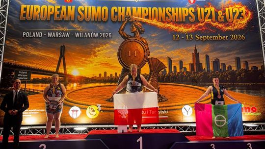 Magda Stec zdobywa 3 medale w Młodzieżowych Mistrzostwach Europy w Sumo