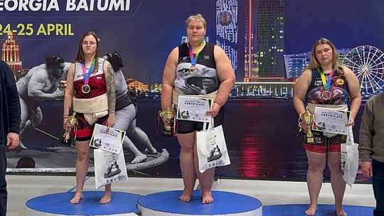 Magda Stec zwycięża w Pucharze Europy Seniorek w Sumo