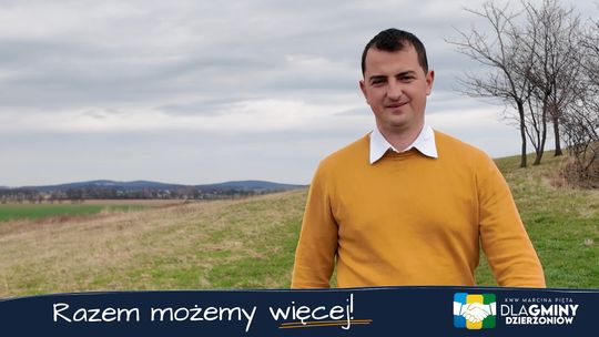 Marcin Pięt - kandydat na wójta Gminy Dzierżoniów