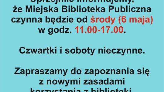 MBP W BIELAWIE PONOWNIE OTWARTA OD ŚRODY