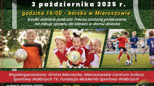 "Mecz pełen serca: Piłkarski gest dla dzieci z Nowego Siodła"