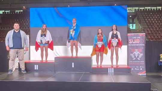 Milena Błażkiewicz Mistrzynią Europy Młodzcziek w Sumo