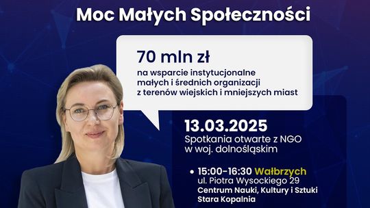 Ministra ds. Społeczeństwa Obywatelskiego w Kłodzku