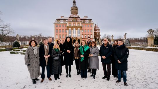 Ministra kultury w Zamku Książ w Wałbrzychu