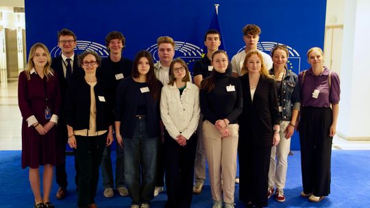 Młodzi Dolnoślązacy z wizytą w Brukseli