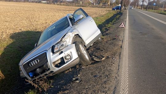 Mościsko. Zderzenie Alfy z Audi Mościsko. Zderzenie Alfy z Audi