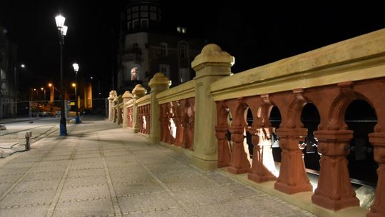 MOST NA SIENKIEWICZA W DZIERŻONIOWIE NA UKOŃCZENIU