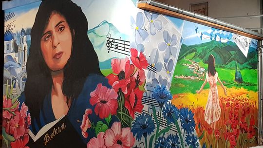 MURAL ELENI JUŻ W PEŁNEJ KRASIE