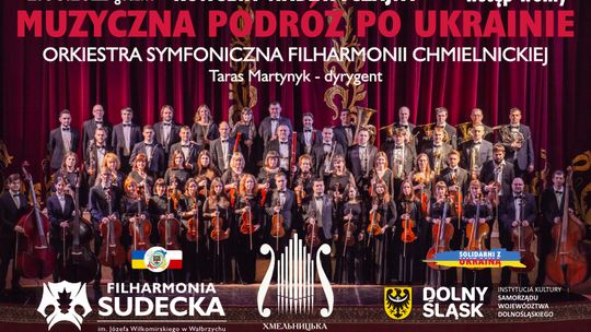 Muzycy z Ukrainy zagrają w Filharmonii Sudeckiej w Wałbrzychu