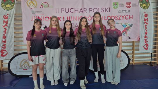 Nadia Kurcab ze złotym a Emilia Wyka ze srebrnym medalem Pucharu Polski Kadetek w Zapasach