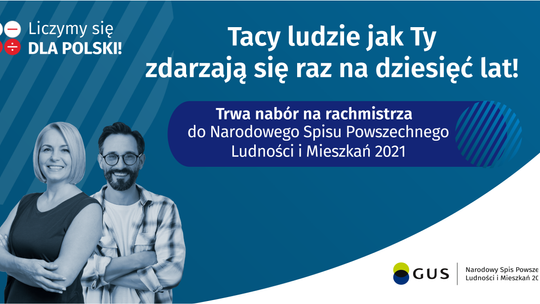Narodowy spis powszechny - nabór na rachmistrzów