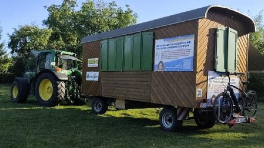 Nasz camping na trasie charytatywnego rajdu niezwykłego "kampera"