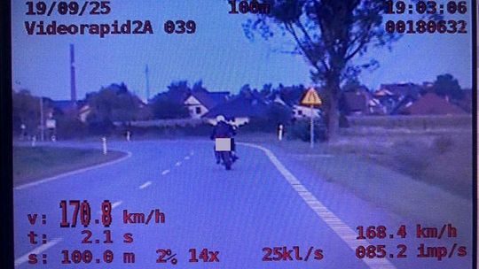 Niebezpieczna jazda motocyklisty przerwana przez dzierżoniowską Policję