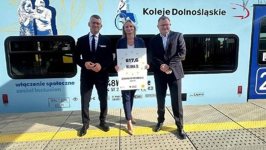 Niebieski pociąg Kolei Dolnośląskich? I grubo ponad pół miliarda w tle!
