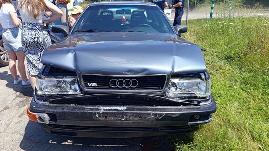 Niemcza, zderzenie czterech pojazdów na "ósemce"