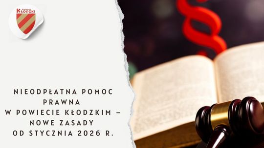 Nieodpłatna pomoc prawna – ważne zmiany od stycznia 2026 r.! Nieodpłatna pomoc prawna – ważne zmiany od stycznia 2026 r.!