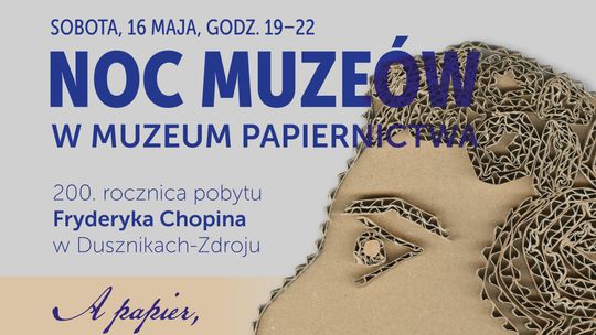 Noc Muzeów w Muzeum Papiernictwa Noc Muzeów w Muzeum Papiernictwa