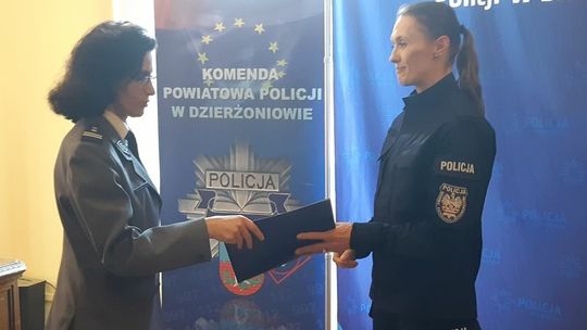 Nowa policjantka wypowiedziała słowa roty