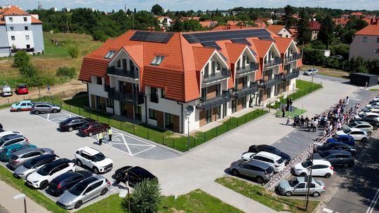 Nowe mieszkania ŚTBS przy ul. Leśnej oddane do użytku