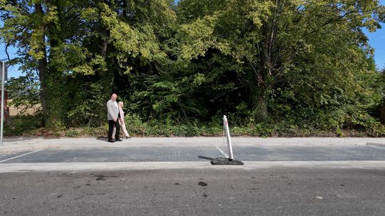 Nowy chodnik i miejsca parkingowe w Słupicach