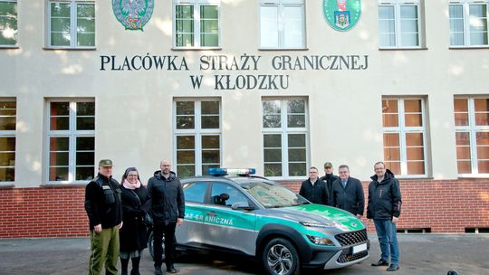 NOWY SAMOCHÓD DLA STRAŻY GRANICZNEJ W KŁODZKU